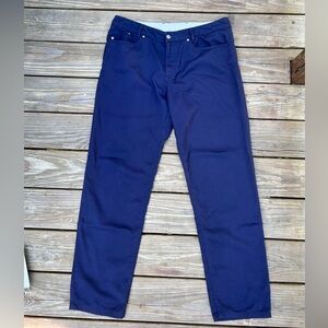 Outlier Workcloth Canvas Pants Navy Men's 36